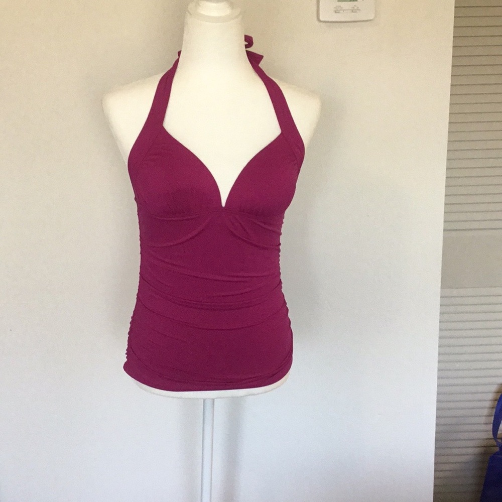 Magenta Tommy Bahama tankini top